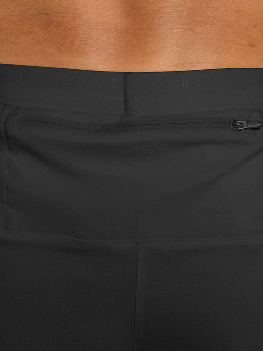 2 În 1 Bermude Bărbătești Dri-Fit Negru