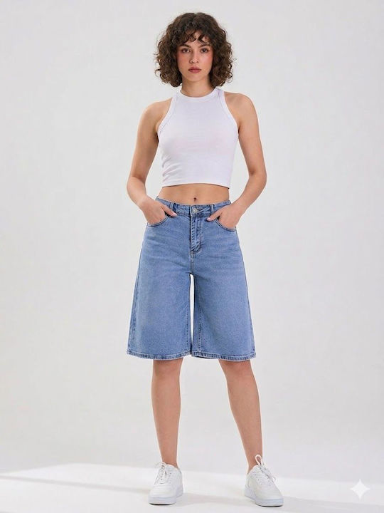 Women's Jean Bermuda Blue