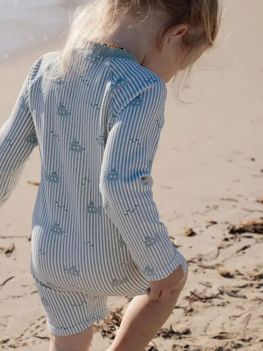 Little Dutch Kids One-Piece Swimsuit With Long Sleeve Ocean Adventure