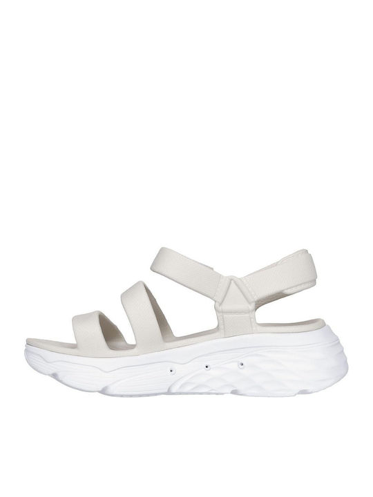 Cushioning Καλοκαιρινές Γυναικείες Πλατφόρμες Μπεζ