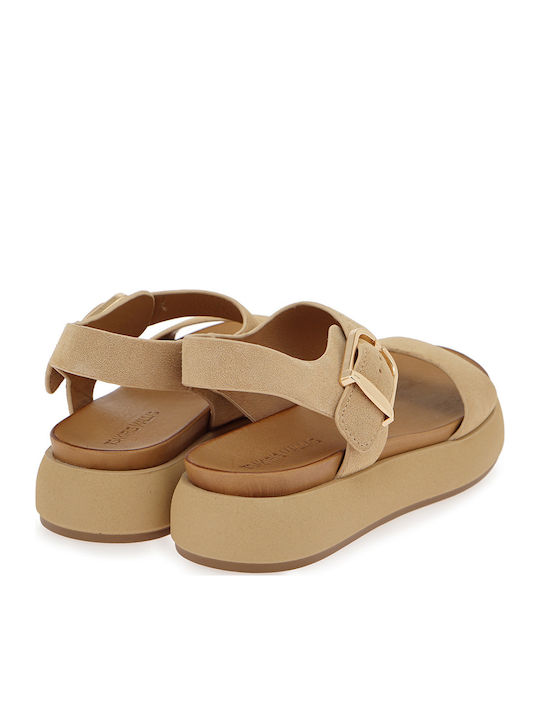 Summer Women's Beige Platforms