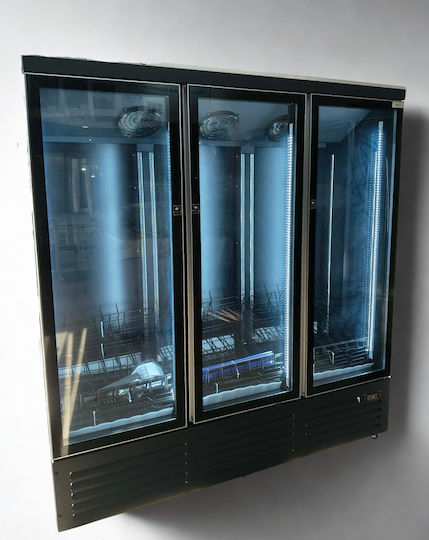 Beverage Refrigerator 1800lt with Three Doors Height 203cm x Width 188cm x Length 70cm