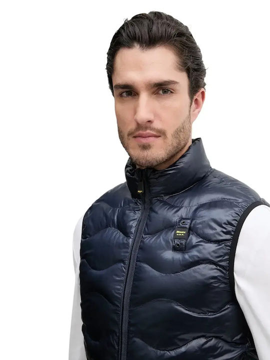Sleeveless 3 in 1 Winter Jacket Navy Blue