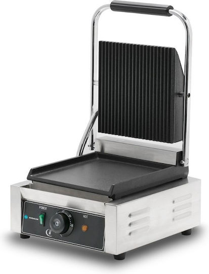 Fresh Aparat Profesional Pentru Prepararea Sandwich-urilor Cu Suprafețe Lise Din Fontă Și Suprafețe Răzuitoare Din Fontă 1800W