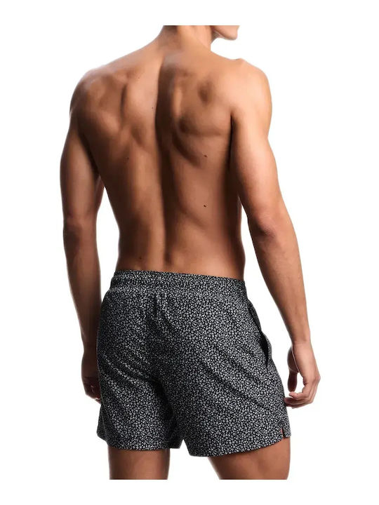 Emporio Armani Costum de Baie Bermude Bărbătesc Negru-Alb cu Model Emporio Armani Costum de Baie Bermude Bărbătesc Negru-Alb cu Model
