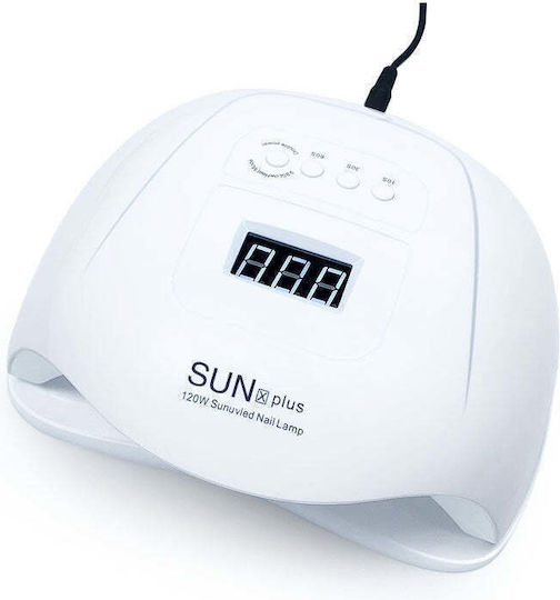 SUN ONE UV Sunx Plus Φουρνάκι Νυχιών UV / LED 120W Λευκό