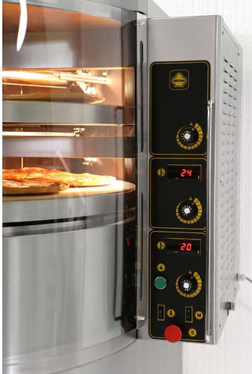 Sergas RP2 Pizza Oven Natural Gas Firebrick 24kW 128x109x165cm