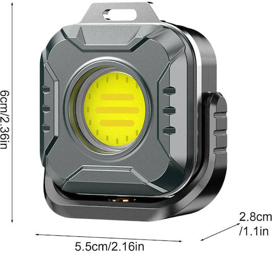 Roxar Tech Φακός Συνεργείου Μπαταρίας LED IP44 με Φωτεινότητα έως 500lm