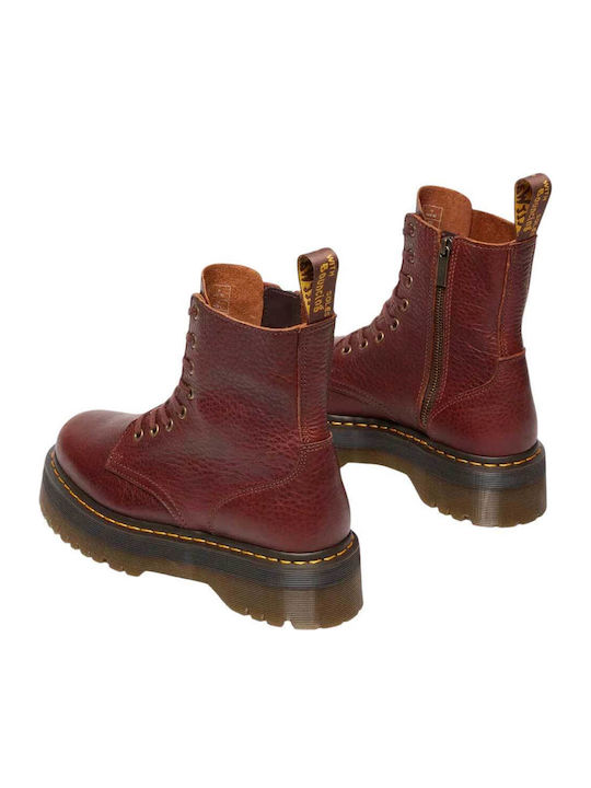 Jadon Women's Ankle Boots Burgundy