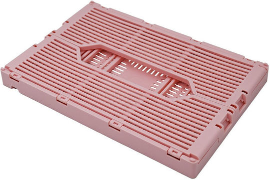 Sidirela Καλάθι Αποθήκευσης Πλαστικό Ροζ 30.5x20.5x12.5cm Sidirela Καλάθι Αποθήκευσης Πλαστικό Ροζ 30.5x20.5x12.5cm