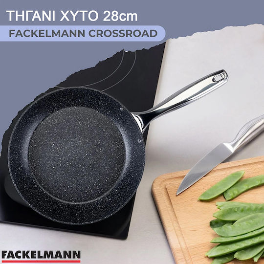 Crossroad Cast Aluminum Pan with Ceramic Coating 28cm
