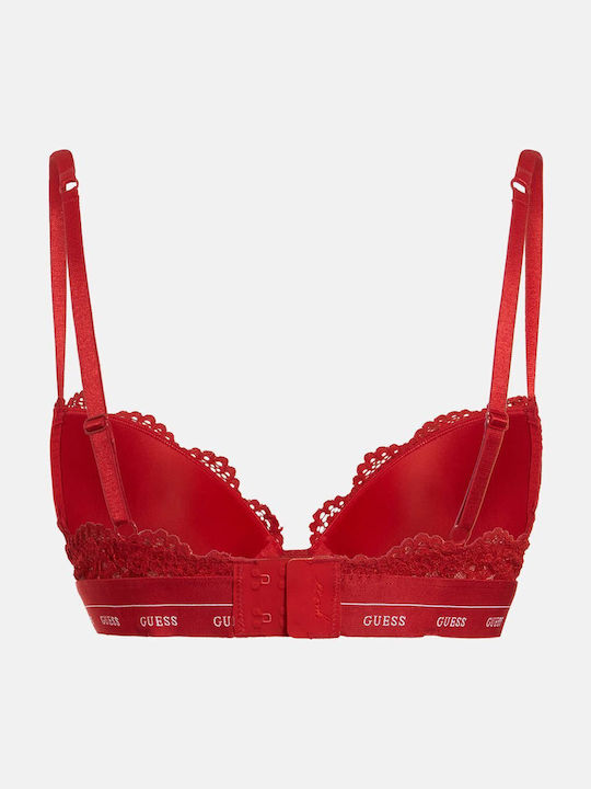 Red Push Up Bra