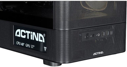 Actina 5901443441908 Gaming Desktop PC (Ultra 7-270K Plus/32GB DDR5/1TB SSD/GeForce RTX 5080/No OS)