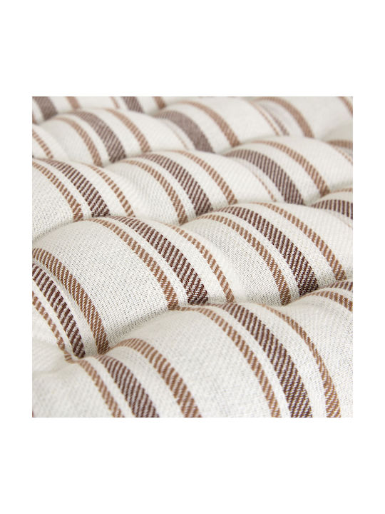 Μαξιλάρι Καρέκλας Κήπου Groove Beige 38x38εκ.