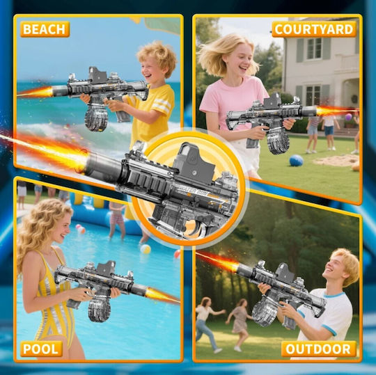 M416 Електрически Воден Бластер RZ106-2-Сив