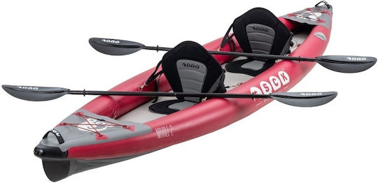 SCK 0202-12749 Plastic Sea Kayak 2 People Gray