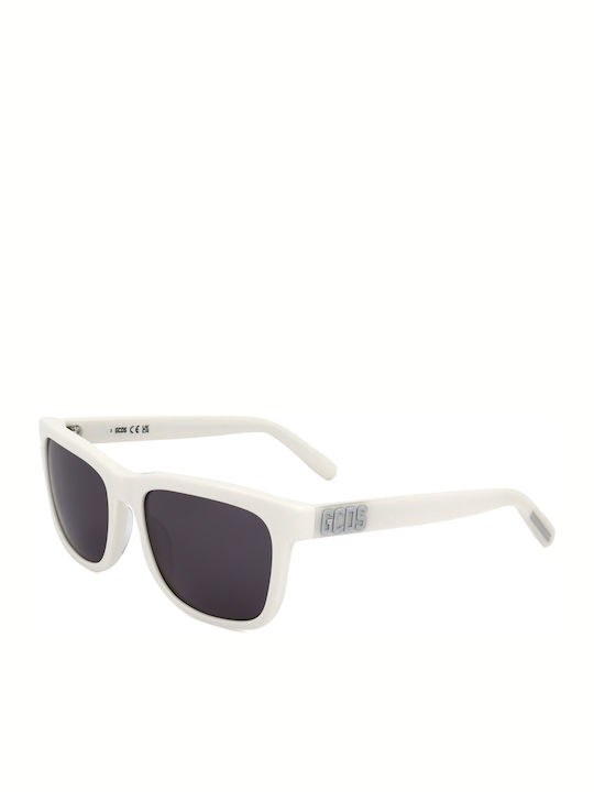 GCDS Unisex Γυαλιά Ηλίου με Λευκό Σκελετό GD0049