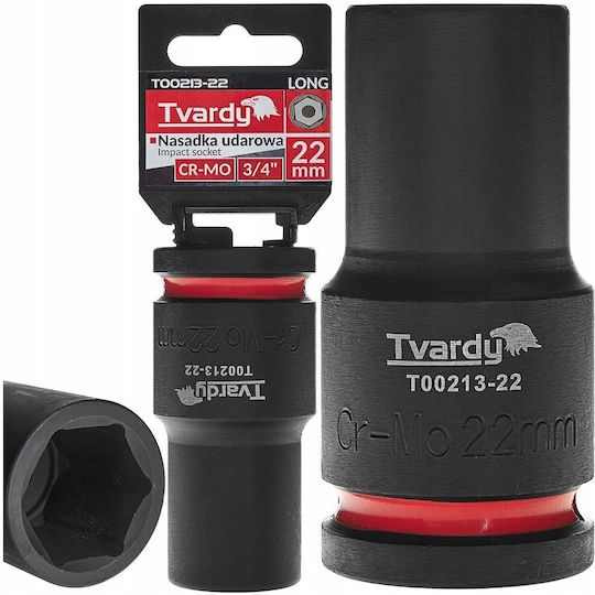 Tvardy Long Pneumatic Socket with 3/4" Frame Host Diameter 22mm