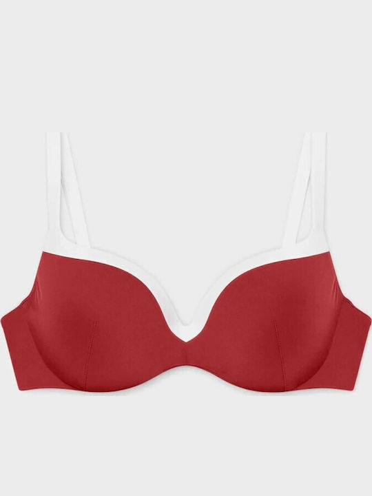Set Bikini Brazil Burgund