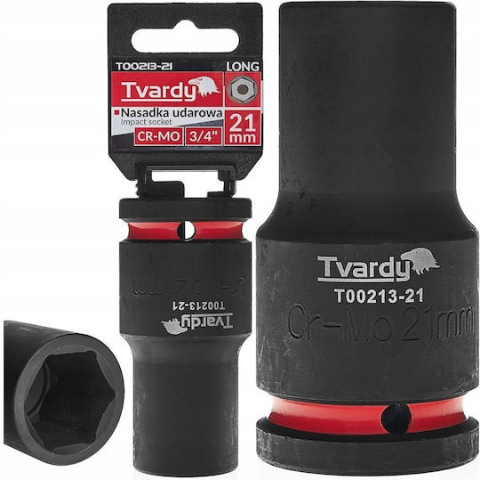 Tvardy Long Pneumatic Socket with 3/4" Frame Host Diameter 21mm