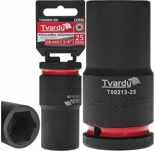 Tvardy Long Pneumatic Socket with 3/4" Frame Host Diameter 25mm