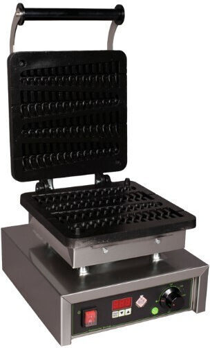 M&M equipment WAF/A-P Gewerbliches Waffeleisen Einzeln für Pfannkuchen