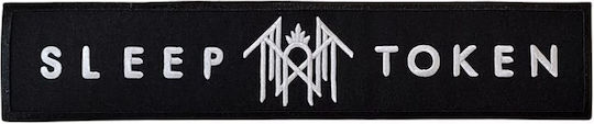 Fabric Sewing Sign Black Metal 29x13cm