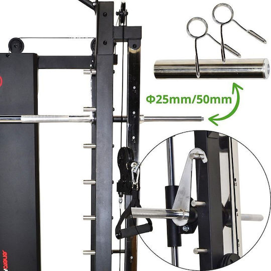 Enero Multifunktionaler Trainingsständer 6500 Heros Enero Fit Smith ohne Gewichte
