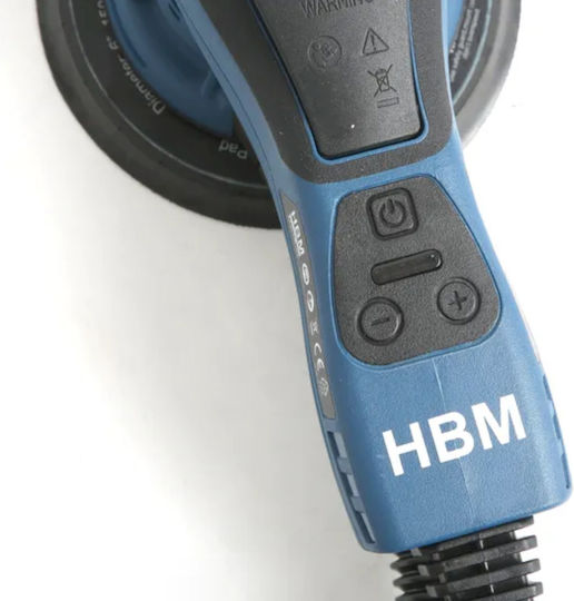 HBM Machines 10693 Eccentric Sander 150mm Electric 350W with Dust Suction System