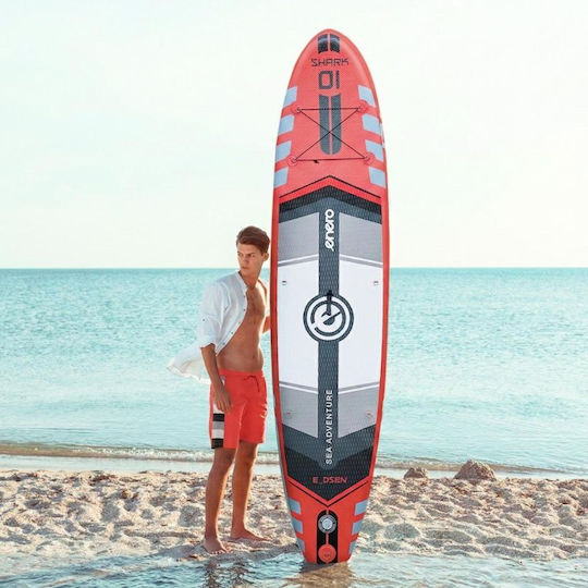 Enero Shark Aufblasbare SUP Board mit Länge 3.2m Rote