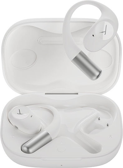 BeyerDynamic Amiron 200 Open Ear Bluetooth Handsfree Headphones with Sweat Resistance and Charging Case White