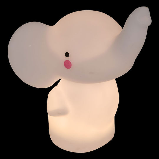 Kids Night Light Led A-s Softy Elephant 214423b