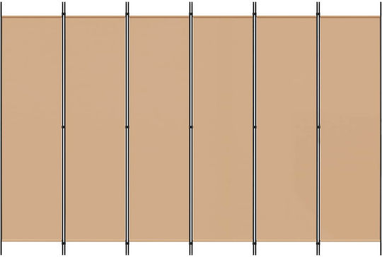 vidaXL Paravan Decorativ din Țesătură 300x200cm