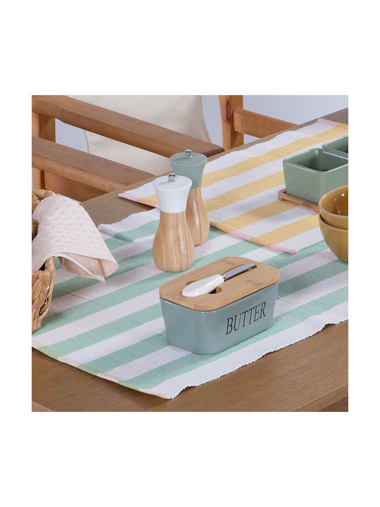 Δοχειο Βουτυρου Μαχαιρι Καπακι Brick Nef-nef Homeware