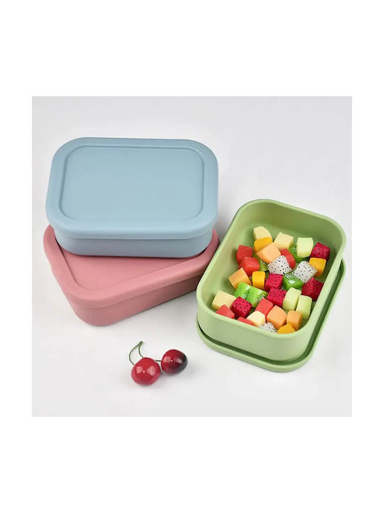 Cutie De Prânz Din Silicon 1l Roz