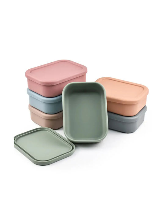 Cutie De Prânz Din Silicon 1l Roz