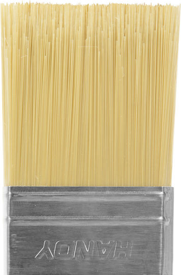 Pensulă Plat De Pictură 1.5 Inch 38 Mm Mâner Din Lemn Spălabilă Vopsea Lac Patină Grund
