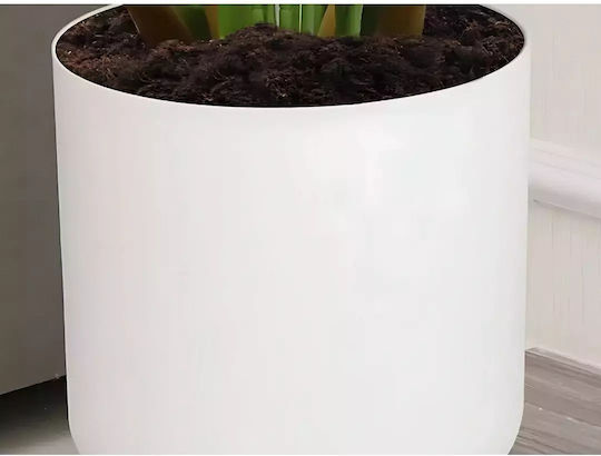 Verk Group Pflanzentopf Hölzernes Weiß mit Gestell 17x17cm