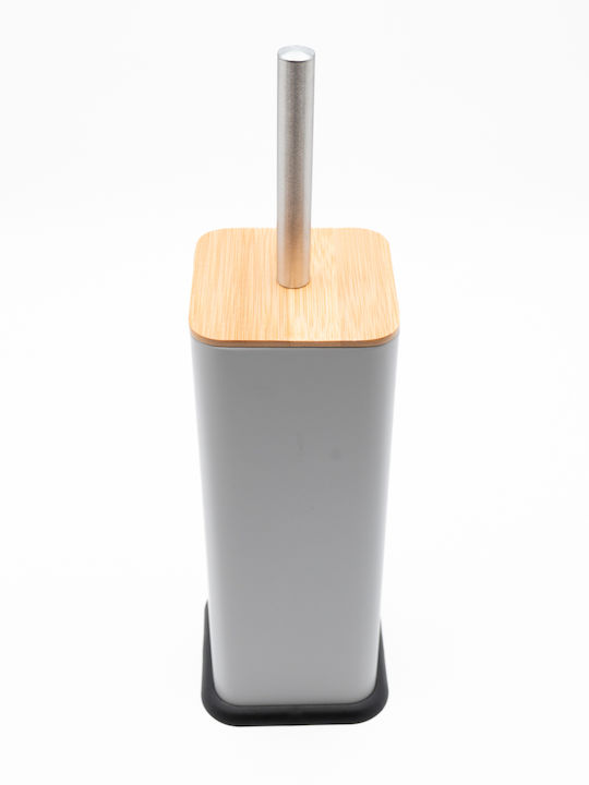 TnS Bamboo Toilet Brush Gray