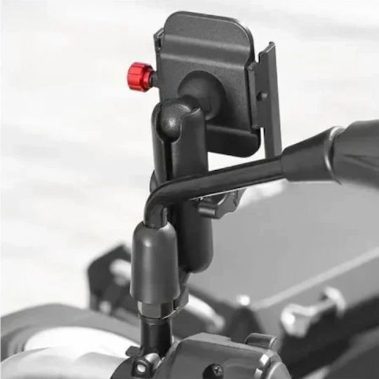 Motowolf Motorcycle Phone Mount with Adjustable Arm for Mirror
