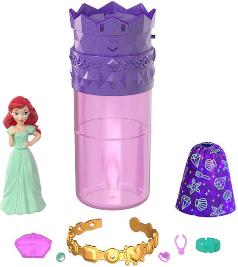 Mattel Royal Color Reveal Mini Doll Ariel 9cm