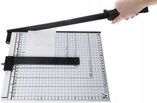Mașină de Tăiat Ghilotină de Birou Tabletop 45cm pentru Foi de Dimensiune până la A4