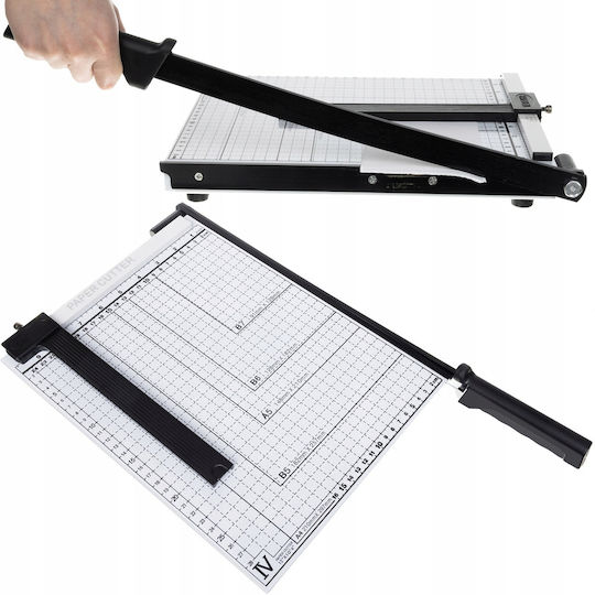 Mașină de Tăiat Ghilotină de Birou Tabletop 45cm pentru Foi de Dimensiune până la A4