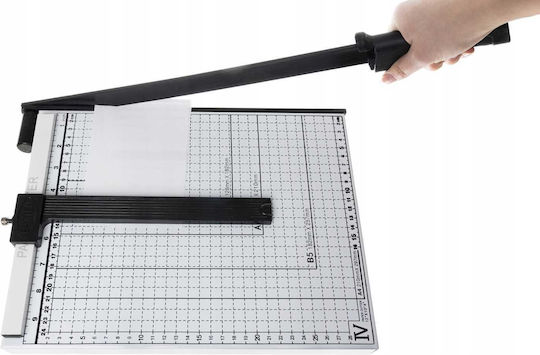 Mașină de Tăiat Ghilotină de Birou Tabletop 45cm pentru Foi de Dimensiune până la A4