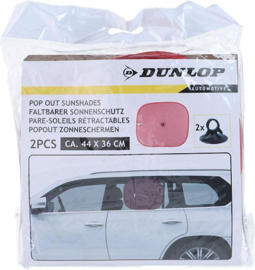 Dunlop Seitenschatten Auto-Sonnenschutz 44x38cm 2 Stück