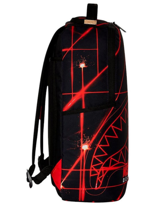 Sprayground Shark Dlxr Σχολική Τσάντα Πλάτης Κόκκινη