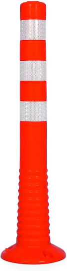 Plastic Traffic Column in Red Colour 75x75cm