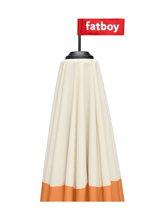 Umbrelă Pătrată Din Aluminiu Portocalie 3.5x3.5m