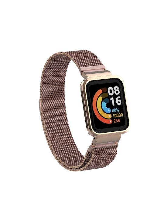 Strap Stainless Steel Pink (Redmi Watch 2 Lite)