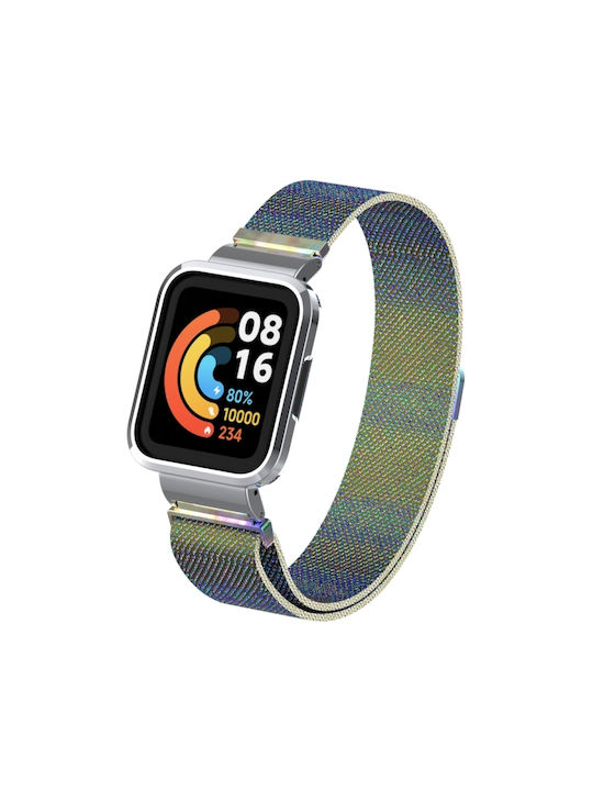 Stainless Steel Multicolour Strap (Redmi Watch 2 Lite)
